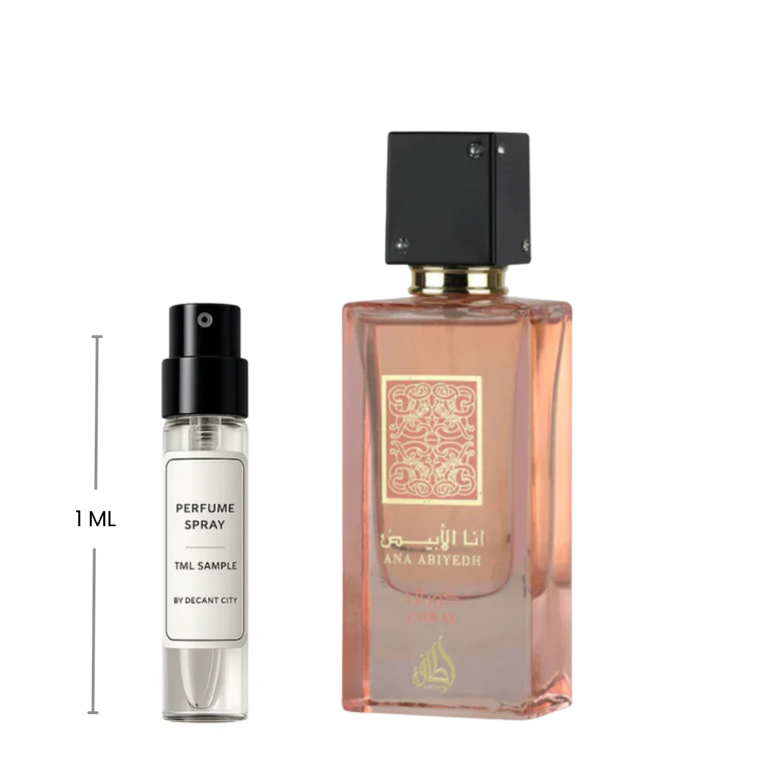 Lattafa Ana Abiyedh Coral – Extrait de Parfum, Women’s Fragrance