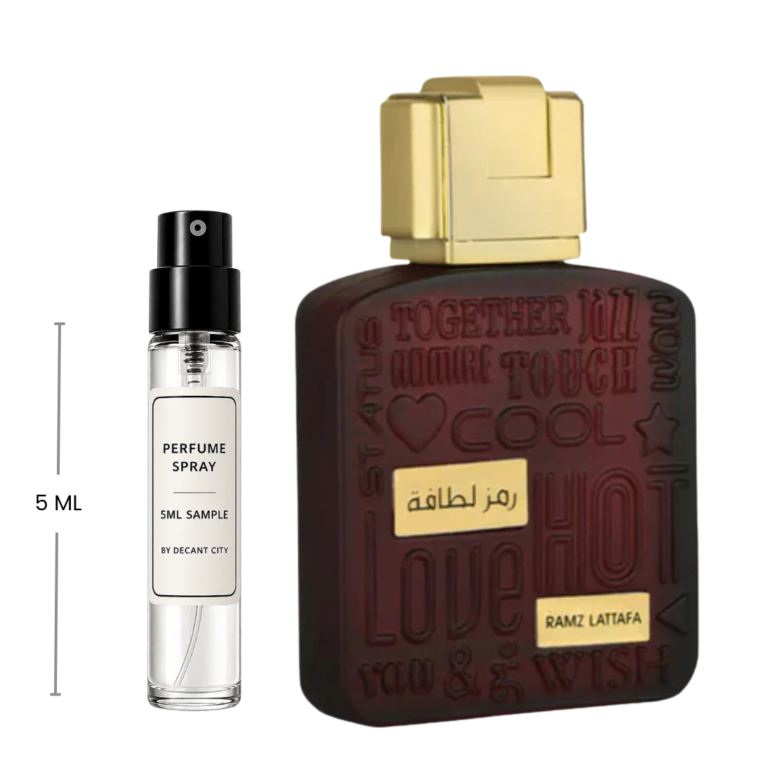 Ramz Gold by Lattafa, Unisex Fragrance