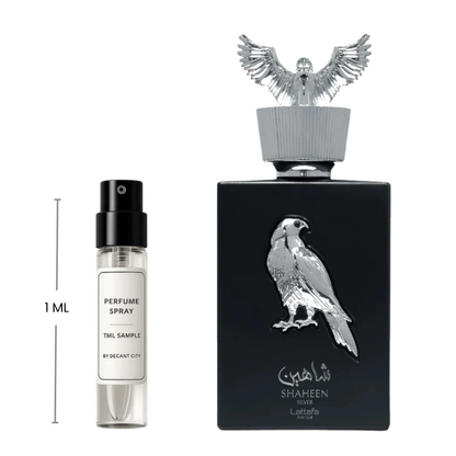 Shaheen Silver by Lattafa, Eau de Parfum (EDP), Men’s Fragrance