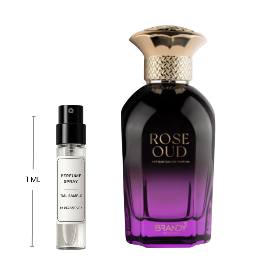 Rose Oud by Brandy Designs – Eau de Parfum, Unisex Fragrance