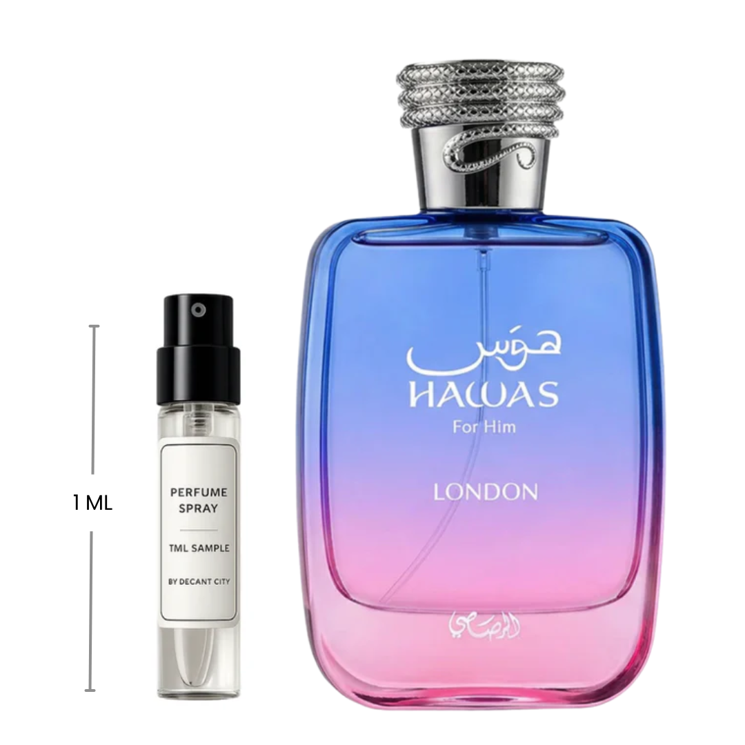 Hawas London by Rasasi, Unisex Eau De Parfum (EDP)