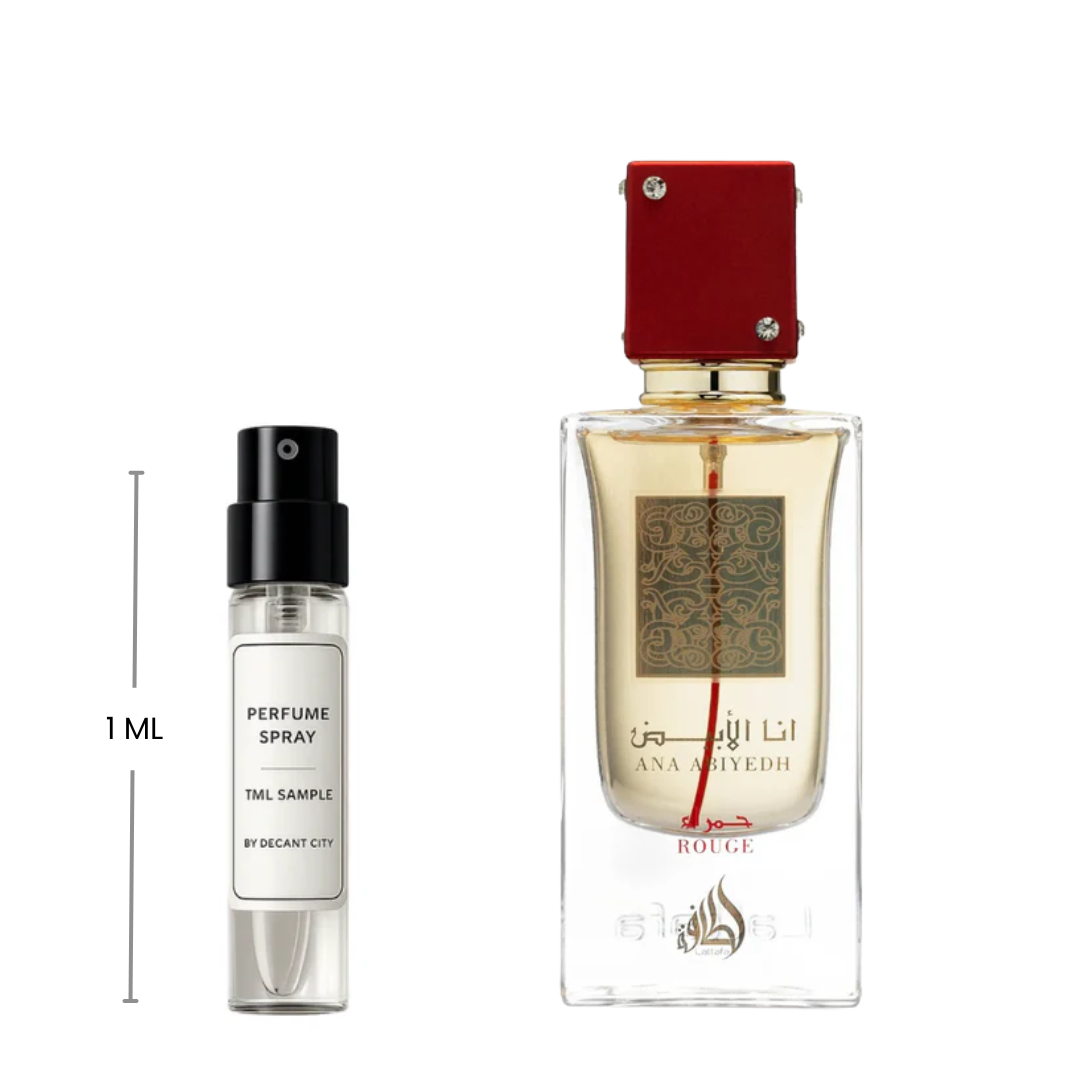 Ana Abiyedh Rouge by Lattafa – Eau de Parfum (EDP), Unisex Fragrance