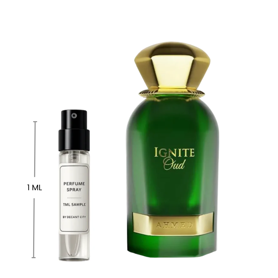 Ignite Oud by Ahmed Al Maghribi Eau De Parfum Men’s Fragrance