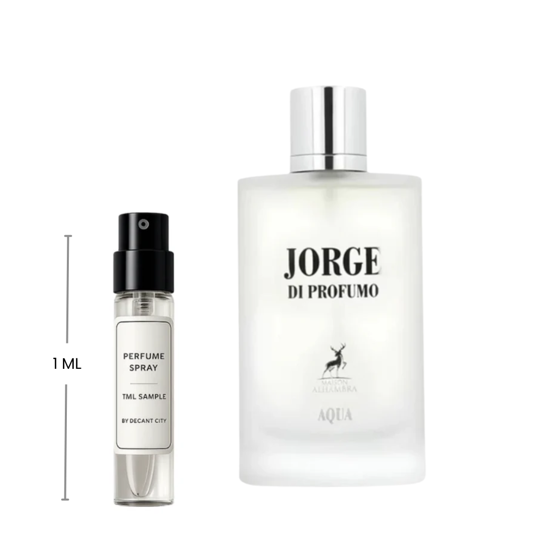 Jorge Di Aqua Profumo Eau de Parfum by Maison Alhambra, For Men