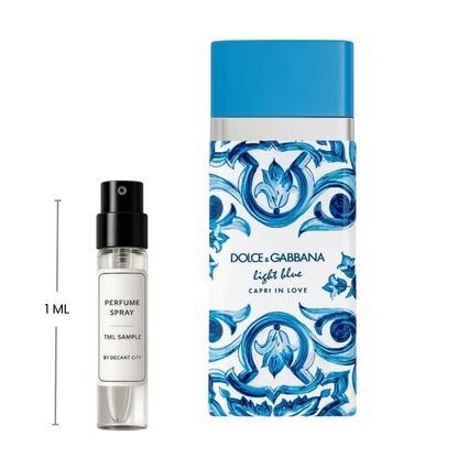 Light Blue Capri In Love by Dolce & Gabbana Eau de Toilette (EDT), Women’s Fragrance