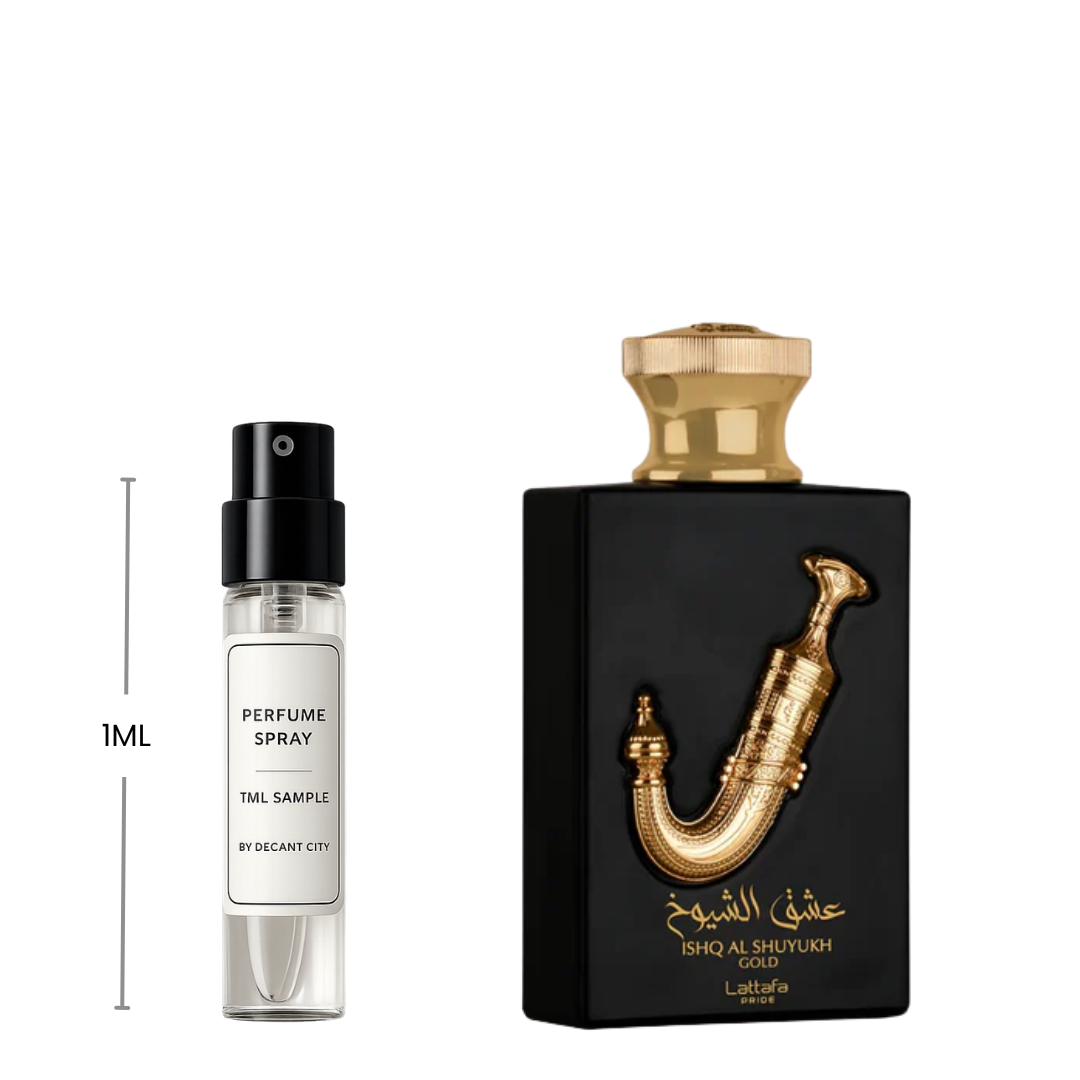 Ishq Al Shuyukh Gold by Lattafa, Eau de Parfum  Unisex Fragrance