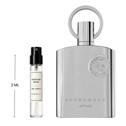 Supremacy Silver by Afnan, Eau de Parfum, 100ml (3.4oz), Men's Fragrance