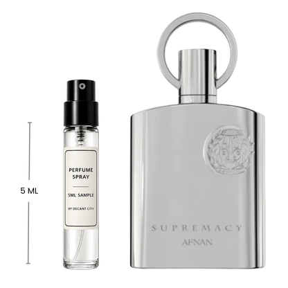 Supremacy Silver by Afnan, Eau de Parfum, 100ml (3.4oz), Men's Fragrance