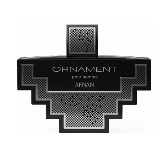 Afnan Ornament Pour Homme Eau de Parfum Spray, Woody Aromatic, for Men