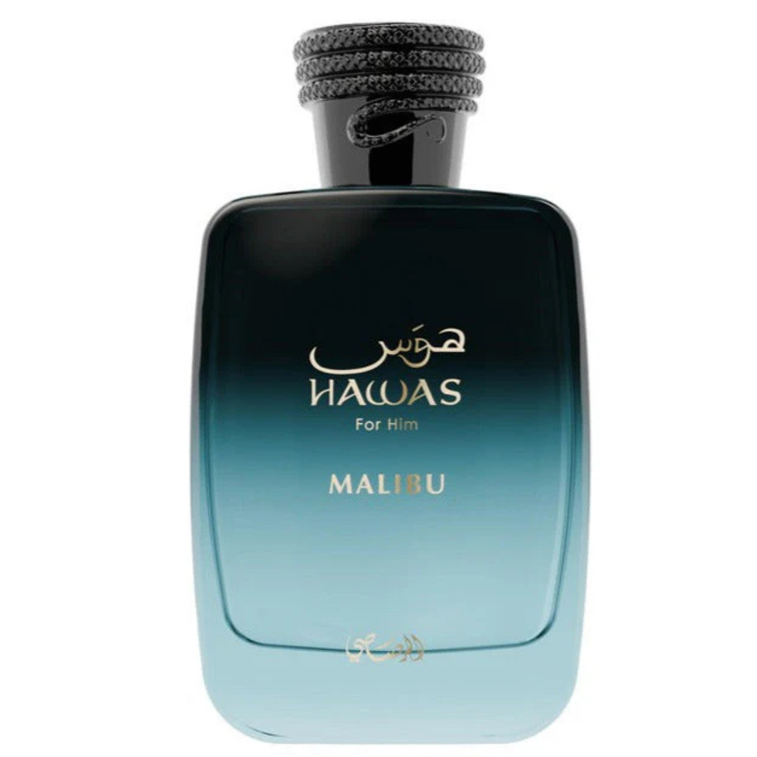 Hawas Malibu by Rasasi, (EDP), Men’s Fragrance