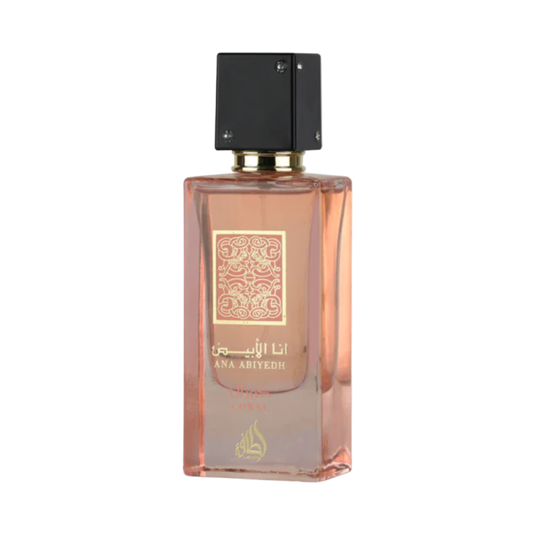 Lattafa Ana Abiyedh Coral – Extrait de Parfum, Women’s Fragrance