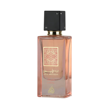 Lattafa Ana Abiyedh Coral – Extrait de Parfum, Women’s Fragrance