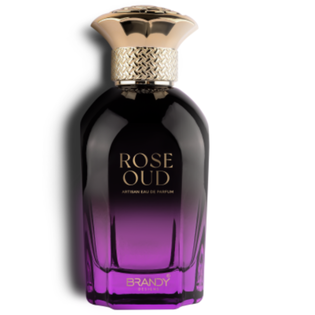 Rose Oud by Brandy Designs – Eau de Parfum, Unisex Fragrance