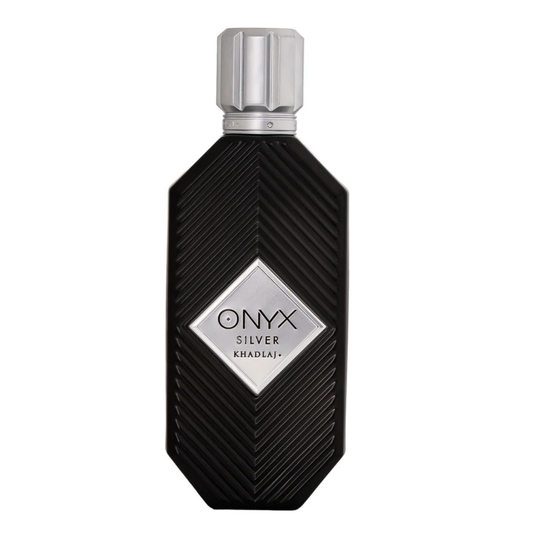 Khadlaj Onyx Silver Eau de Parfum (EDP) – Men’s Fragrance