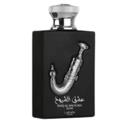 Ishq Al Shuyukh Silver by Lattafa, For Men