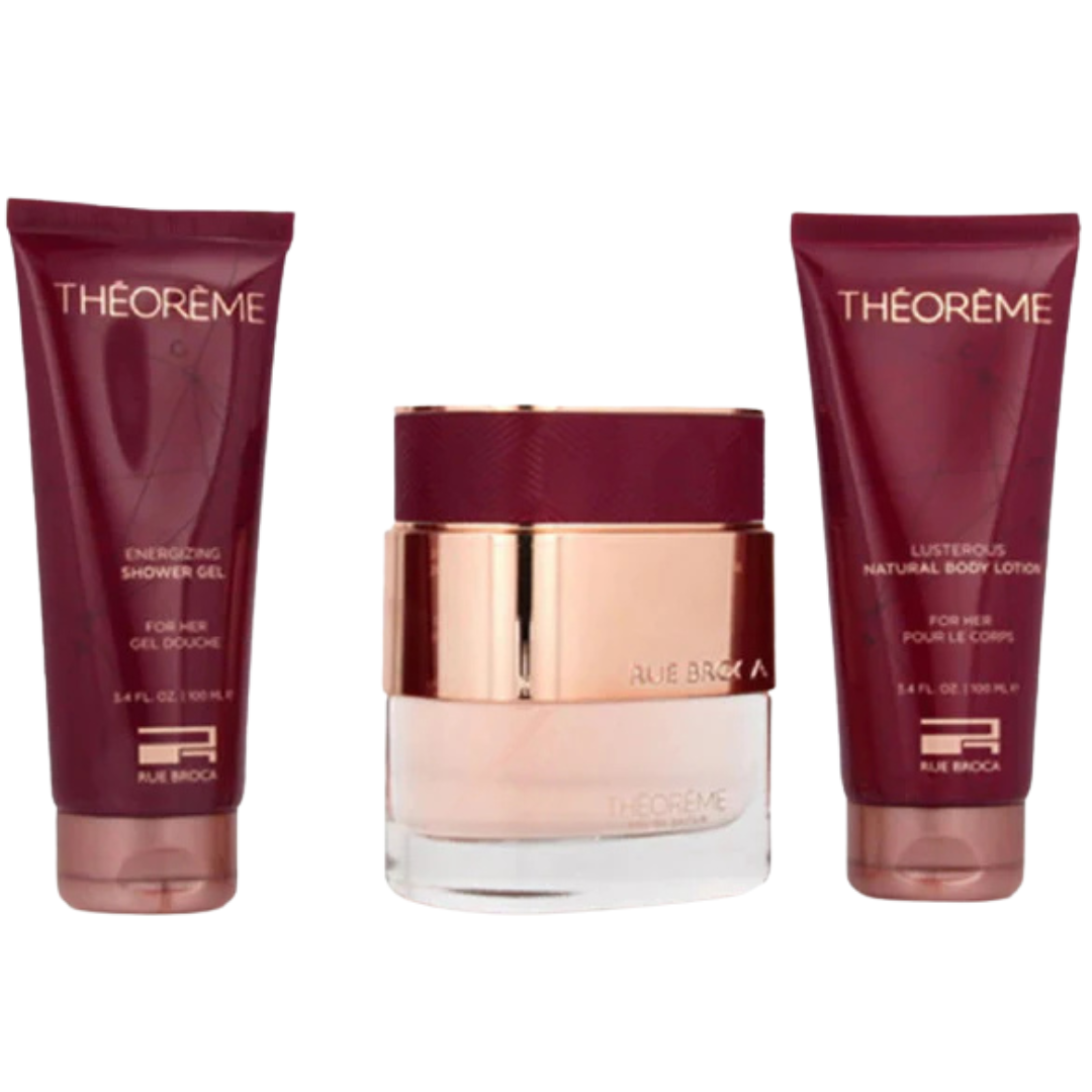 Theoreme Rue Broca by Afnan, Eau de Parfum Gift Set, 90 ml (3 oz), For Women