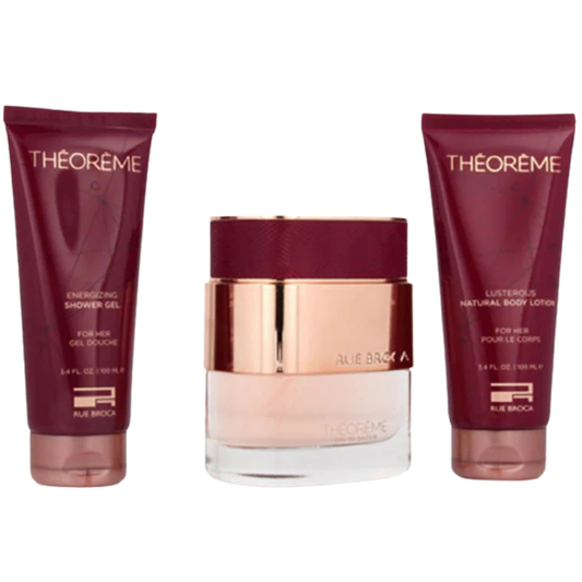 Theoreme Rue Broca by Afnan, Eau de Parfum Gift Set, 90 ml (3 oz), For Women